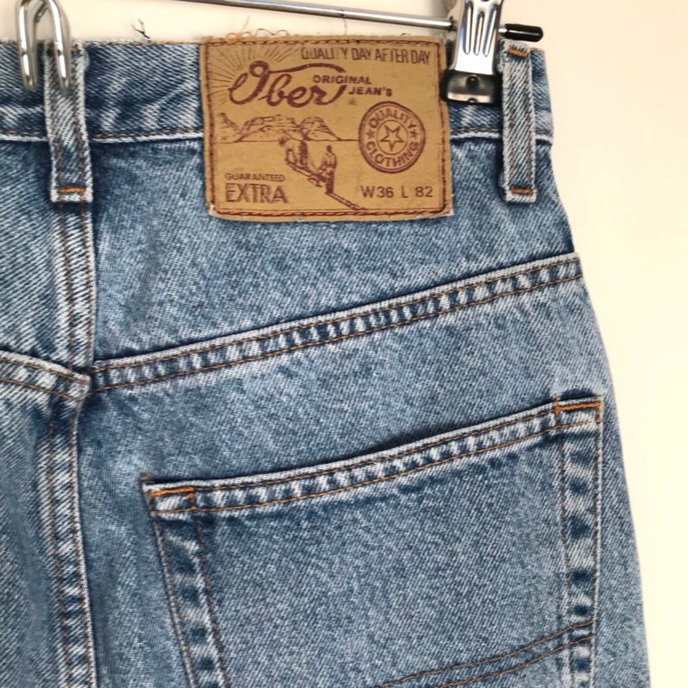 Vintage high waisted jeans from France